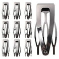 thumbnail image 1 of vnanda Styling Small Hair Clips 10pcs Double Grip Hair Clips Retro Small Hair Pins Metal Snap Hair Barrettes Headdress Hair Accessories, 1 of 8