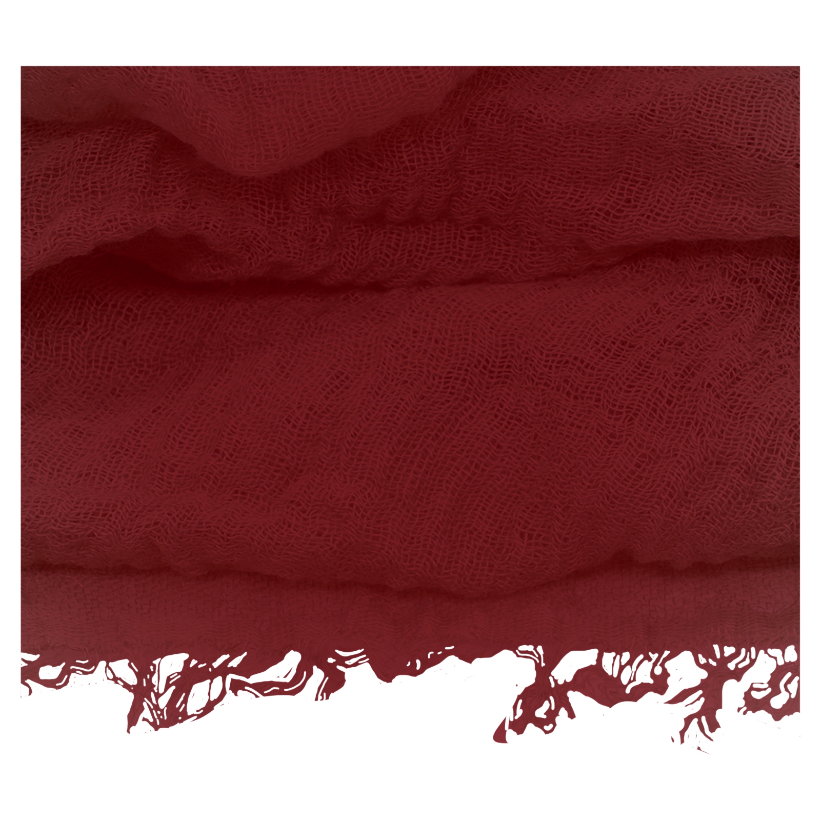 vnanda Table Runner Boho Rustic Cheesecloth Table Runner 35 X 71 Inches