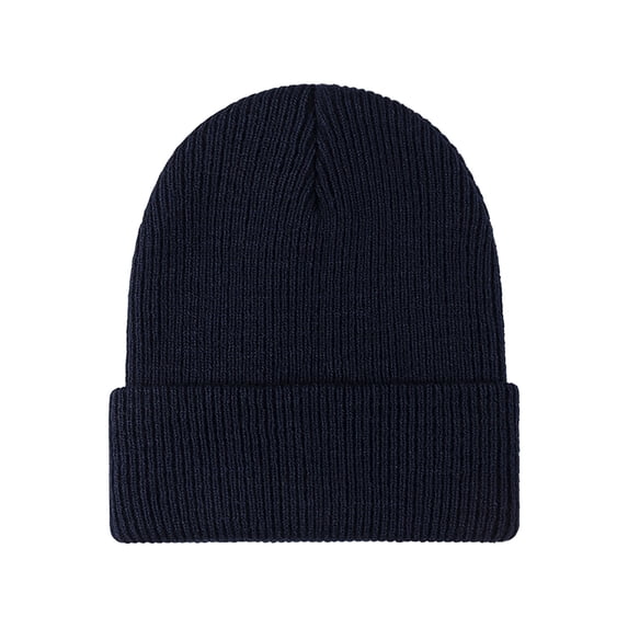 vnanda Thermal Beanie Hat Unisex Autumn Winter Solid Color Knitting Hat Beamless Thickened Beanie Hat Men Women Warm Hat Fashion Accessories Soft Thermal