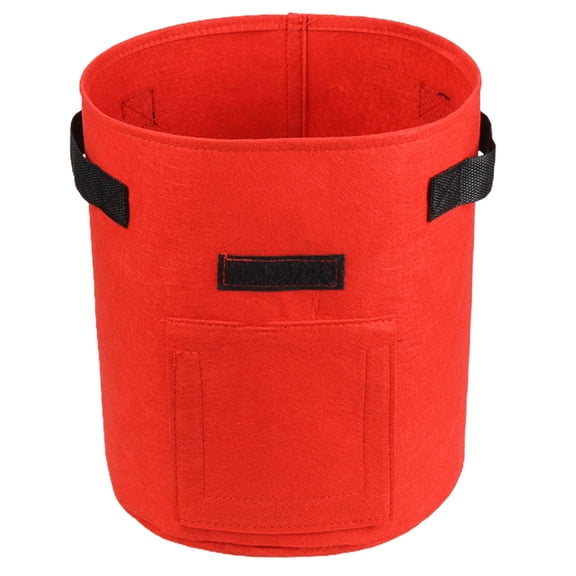 vnanda Tomato Bucket Plant Pot Potato Growing Bag Ergonomic Handle Design Durable Non-woven Fabric Thick Double-layer Ventilated Easy Plant for Potato
