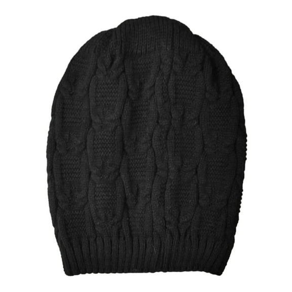 vnanda Warm Beanie Hat Stay Warm Stylish with Women's Autumn Winter Solid Color Knitting Hat Geometric Pattern Dome Style Outdoor Snow Skiing Warm Folding