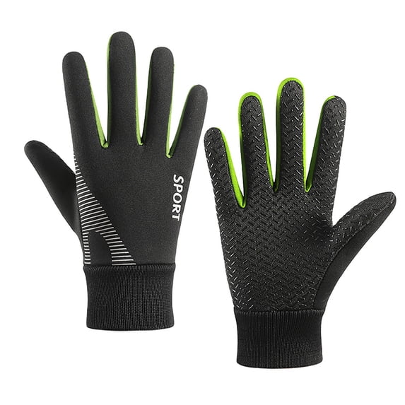 vnanda Winter Gloves 1 Pair Water-resistant Winter Warm Sports Gloves with Touchscreen for Kids Outdoor Gloves