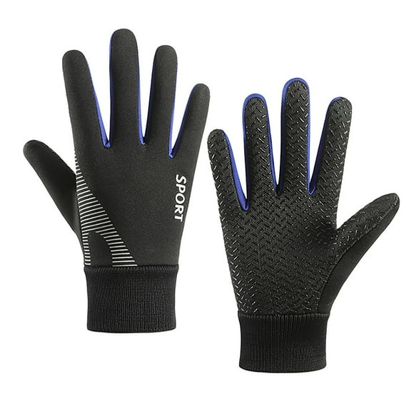 vnanda Winter Gloves 1 Pair Water-resistant Winter Warm Sports Gloves with Touchscreen for Kids Outdoor Gloves