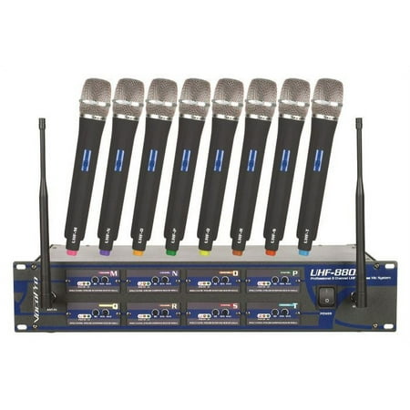 UHF-8800-III 8 Channel UHF Wireless Microphone System