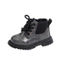 thumbnail image 1 of vokkrv Girls Comfy Walking Boots Kids Winter Shoes Fashion for Fall Casual Outdoor Footwear, 1 of 5