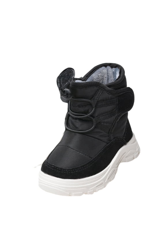 vokkrv Toddler Snow Boots Boys Girls Winter Cold Weather Waterproof Non Slip Warm Shoes for Little Kids