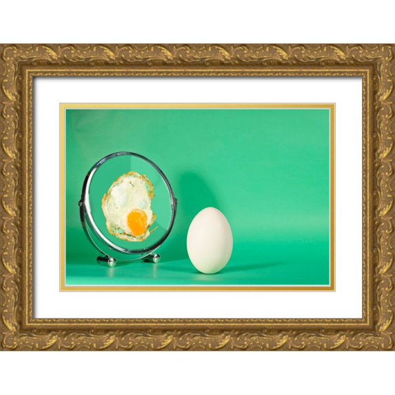 von Diepenbroek, Christine 14x11 Gold Ornate Wood Framed with Double Matting Museum Art Print Titled - Alter Ego I