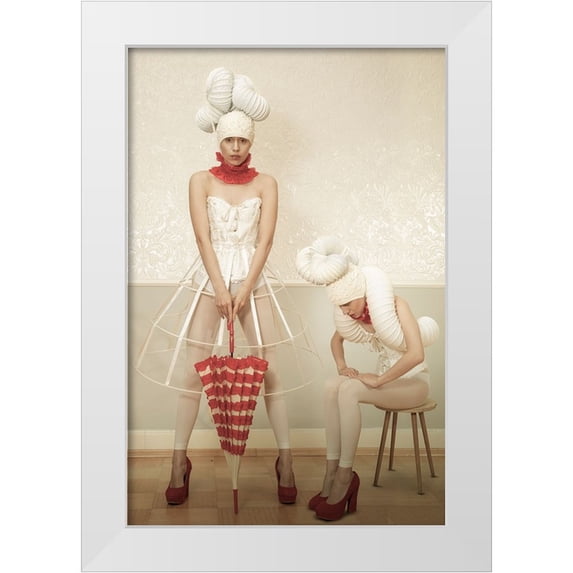 von Diepenbroek, Christine 17x24 White Modern Wood Framed Museum Art Print Titled - Modern Barock III