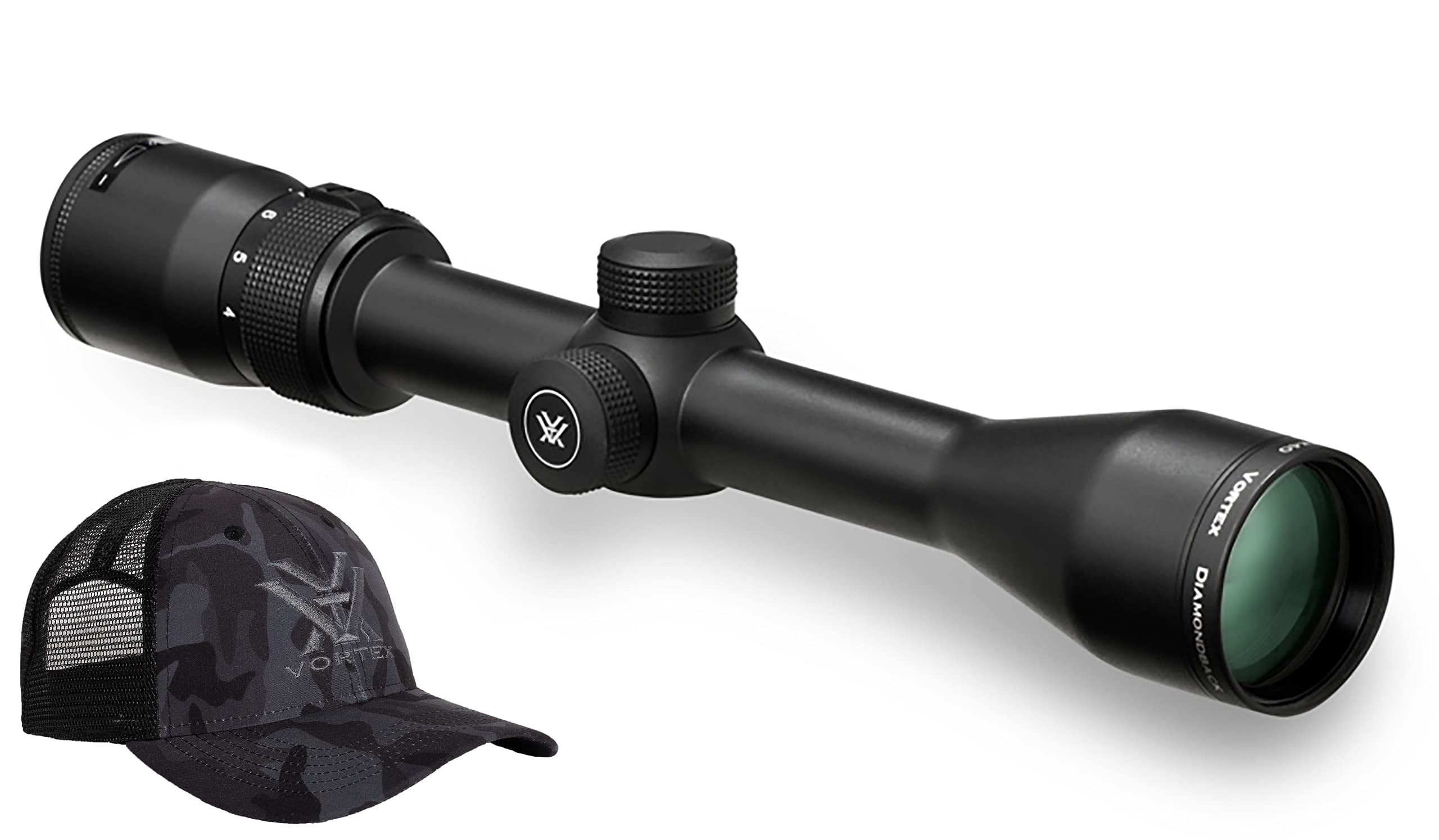 vortex optics dbk04bdc diamondback 412x40 bdc w/ vortex optics hat