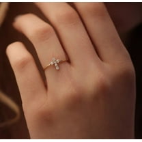 vylahjeweller Women Wedding Band Rings Birthstone Month March 14K White Gold Vermeil Styles of Wedding Rings Moissanite Diamond Engagement Rings Elegant Everyday Jewelry Gift