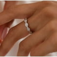 thumbnail image 1 of vylahjewellery 1.50 CT Moissanite Ring 18K Rose Gold Engagement Ring Dainty Round Cut Diamond Ring Gift for Special One, 1 of 4