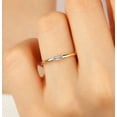 thumbnail image 1 of vylahjewellery 1 Ct Baguette Cut Diamond Solitaire Ring 14K Rose Gold Moissanite Anniversary Forever Ring, 1 of 6