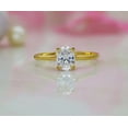 thumbnail image 1 of vylahjewellery 14K Yellow Gold Solitaire Ring 1 Ct Oval Cut Diamond Wedding Promise Ring for Her, 1 of 5