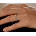 thumbnail image 1 of vylahjewellery Beautiful 1.50 CT Moissanite Round Cut Diamond Ring 18K Rose Gold Engagement Ring, 1 of 7