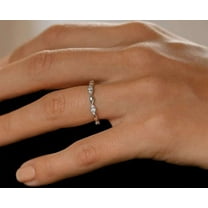 vylahjewellery Beautiful 1.50 CT Moissanite Round Cut Diamond Ring 18K Rose Gold Engagement Ring