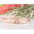 thumbnail image 1 of vylahjewellery Classic Wedding Bands Moissanite Diamond Engagement Rings 14K Rose Gold Plated Rings for Women Minimalist Jewelry Gift, 1 of 7