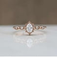 thumbnail image 1 of vylahjewellery Luxurious Anniversary Ring 1.5 Ct Oval Cut Diamond Ring 14K Rose Gold Ring Vintage Rings for Special One, 1 of 5