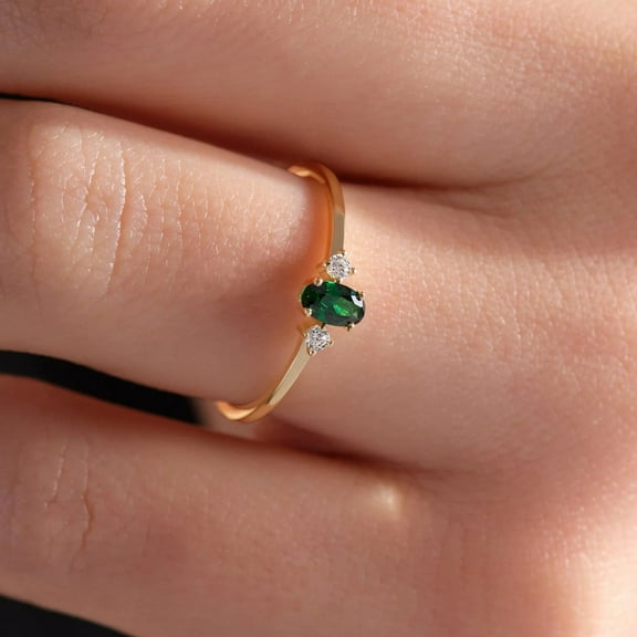 vylahjewellery Oval Cut Moissanite Diamond Ring Wedding Bands and Rings, Unique Engagement Rings for Woman Anniversary Jewelry Gift