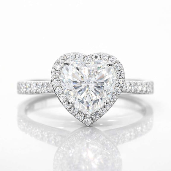 vylahjewellery Unique Wedding Anniversary Ring Heart Cut Moissanite Diamond Ring Vermeil Yellow Gold Proposal Bridal Ring for Her Romantic Valentine Anniversary Ring
