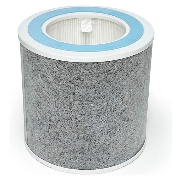 w 3-in-1 HE1FKPET HEPA Activated Carbon Filter Replacement For NanoSeal Air Purifier HP102, HP100, HC452, HC450, HC451, HC452, HC455. Size 7.5" x 7.5" x 7.2".2 Pack w