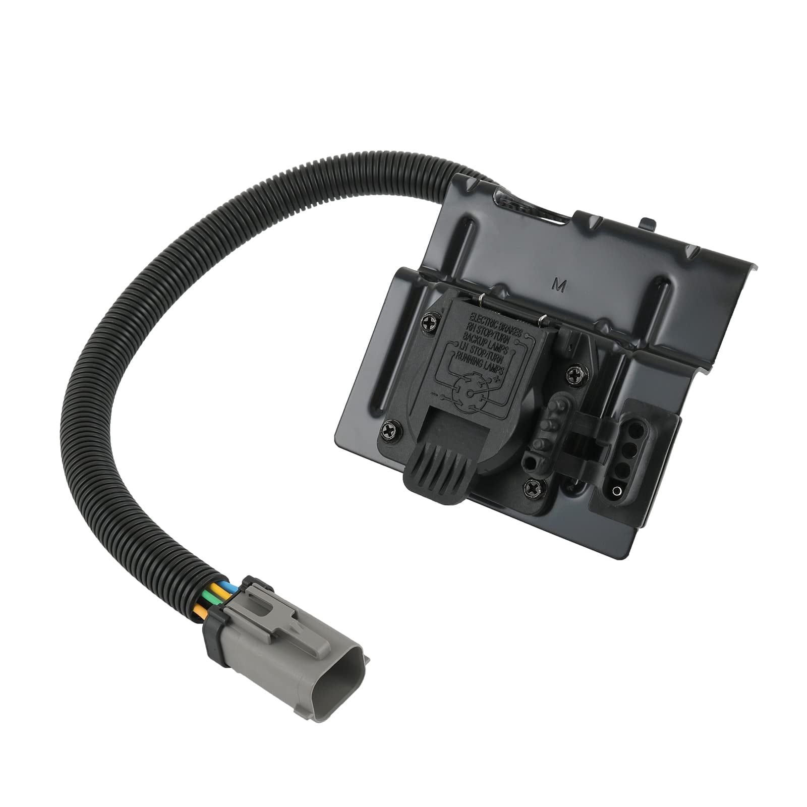 w 4 & 7 Pin Trailer Tow Wiring Harness Plug Compatible with 1999-2001 ...