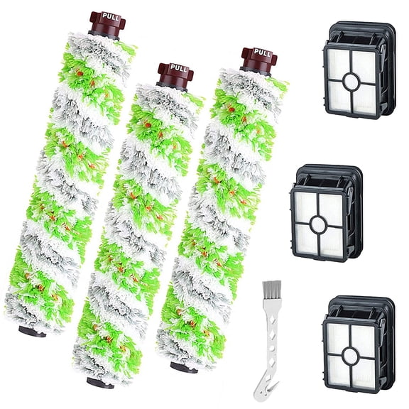 w Brush Roll & Filter for Bissell CrossWave Vacuum Cleaner 2306A & 1785 Series