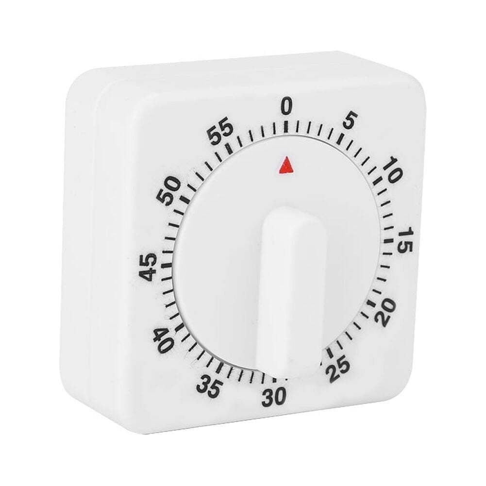 w Kitchen Mechanical Portable White Timer - Walmart.com