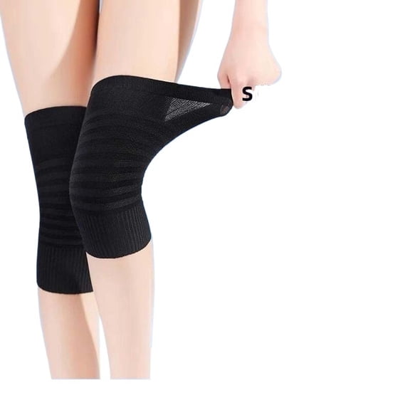 w Men's And Women's Cotton Thin Bent Knee Warm Socks Joint Sheath Paint Cover for Air-Conditioned Room Sleeping Knee Protection