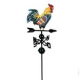 thumbnail image 1 of w5bhj88 Weather Vane with Rooster Ornament, Cast Iron Wind Vane Weather Vane for Roofs Rooster Weathervane Garden Yard Patio Decor (as Shown), 1 of 3