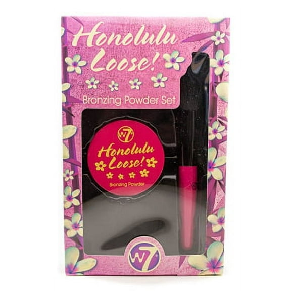 w7 HONOLULU LOOSE! Bronzing Powder Set .7oz