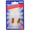 thumbnail image 1 of wagner lighting bp194na natural amber miniature bulb - card of 2, 1 of 3