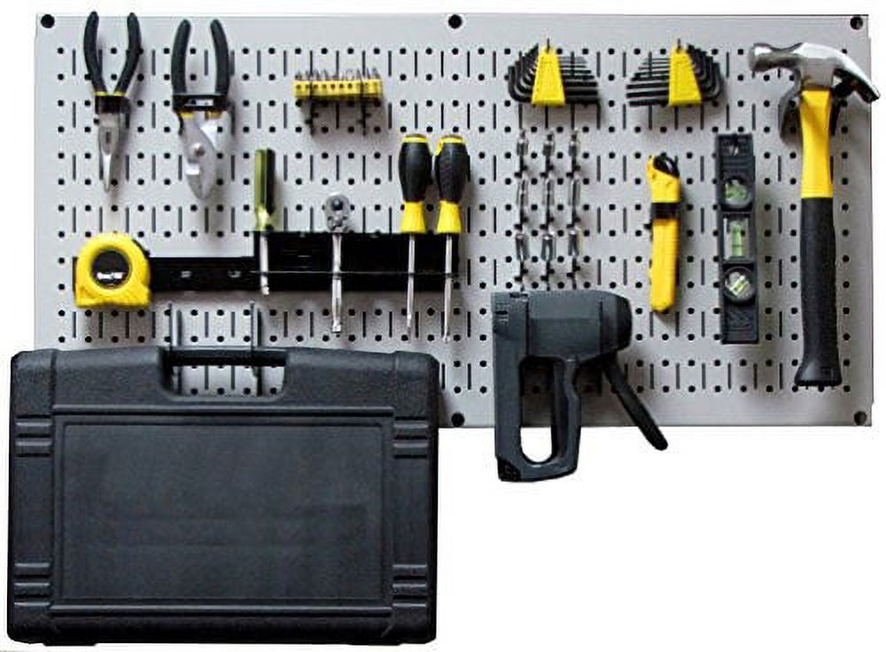 wall control modular pegboard tool organizer system - wall-mounted ...