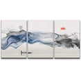 thumbnail image 1 of wall26-3 Panel Canvas Wall Art- Chinese Landscape Painting-Wall Bedroom Living Room Home Decoration - 24"x36" x 3 Panels, 1 of 5