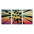 thumbnail image 1 of wall26 3 Panel Canvas Wall Art The Palm Trees Pictures Home Wall Decorations for Bedroom Living Room Paintings Canvas Prints Framed - 24"x36" x 3 Panels, 1 of 4