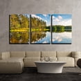 thumbnail image 1 of wall26 - 3 Piece Canvas Wall Art - Beautiful Forest Lake at Sunset - Modern Home Art Stretched and Framed Ready to Hang - 24"x36"x3 Panels, 1 of 4