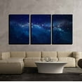 thumbnail image 1 of wall26 - 3 Piece Canvas Wall Art - Deep Space. High Definition Star Field Background - Modern Home Art Stretched and Framed Ready to Hang - 24"x36"x3 Panels, 1 of 4