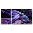 thumbnail image 1 of wall26 - 3 Piece Canvas Wall Art - a Purple Octopus Swimming Under The Ocean - Modern Home Art Stretched and Framed Ready to Hang - 16"x24"x3 Panels, 1 of 3