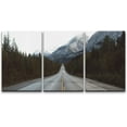 thumbnail image 1 of wall26 - 3 Piece Canvas Wall Art - Road in Mountain Area - Modern Home Art Stretched and Framed Ready to Hang - 16"x24"x3 Panels, 1 of 5