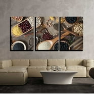 wall26 - 3 Piece Canvas Wall Art - Beach - Modern Home Art Stretched ...