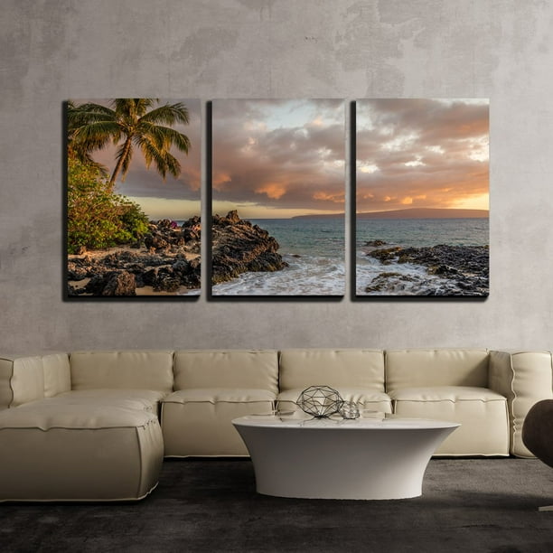 ウォール26 wall26 キャンバスアート 3点セット Tropical wall26 - 3 Piece Canvas Wall Art - Tropical Seascape with