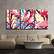 wall26 - 3 Piece Canvas Wall Art - Beach - Modern Home Art Stretched ...