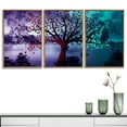 thumbnail image 1 of wall26 3 Piece Framed Canvas Wall Art for Living Room, Bedroom Abstract Tree Canvas Prints for Home Decoration Ready to Hang - 16"x24"x3 Panels, 1 of 4