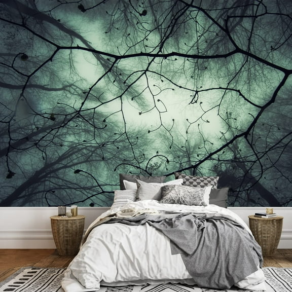 wall26 - Abandoned Restaraunt on Route 66 Road in USA - Removable Wall Mural | Self-Adhesive Large Wallpaper - 100x144 inches