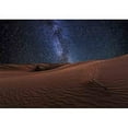 thumbnail image 1 of wall26 - Amazing Views of The Gobi Desert Under The Night Starry Sky - Removable Wall Mural | Self-Adhesive Large Wallpaper - 100x144 inches, 1 of 6
