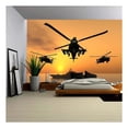 thumbnail image 1 of wall26 - Apache Helicopter with Aircraft Carrier - Canvas Art Wall Decor-66"x96", 1 of 6