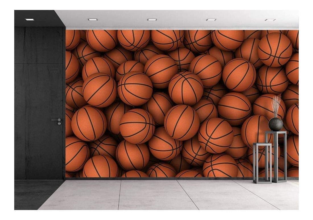 wall26 - Basketball - Removable Wall Mural | Self-Adhesive Large