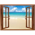thumbnail image 1 of wall26 - Beach and Tropical Sea Removable Wall Sticker/Wall Mural - 36 inchx48 inch, 1 of 6