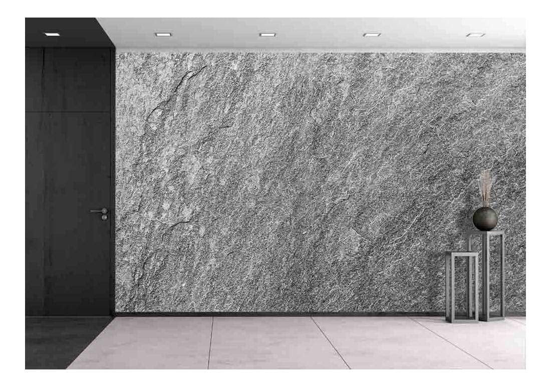 wall26 - Black Stone Texture Surface - Removable Wall Mural | Self ...