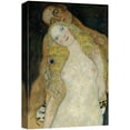 thumbnail image 1 of wall26 Canvas Print Wall Art Adam and Eve, 1917 Gustav Klimt Classic Illustrations Fine Art Decorative Vintage Colorful Historic Multicolor Retro for Living Room, Bedroom, Office - 32"x48", 1 of 5