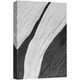 thumbnail image 1 of wall26 Canvas Print Wall Art Black White Detail Paint Stroke Waves Abstract Shapes Illustrations Modern Art Decorative Minimal Relax/Calm Zen for Living Room, Bedroom, Office - 32x48 inches, 1 of 5
